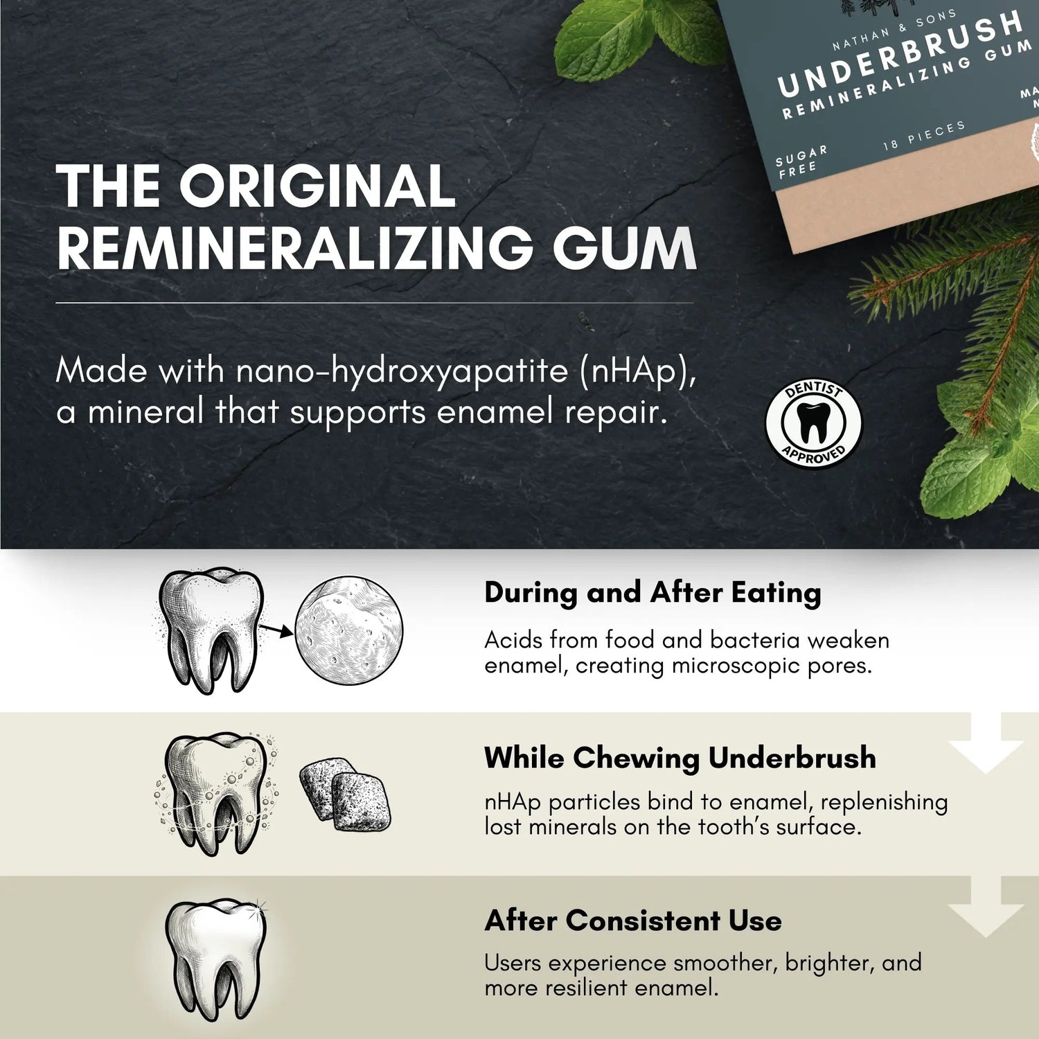 Underbrush Remineralizing Gum